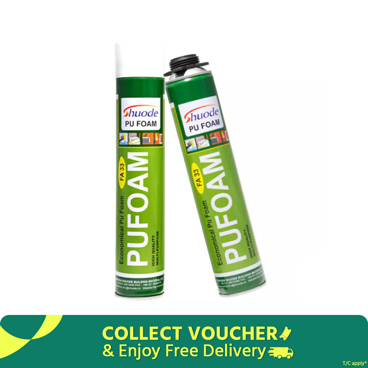 Expanding Spray Waterproof PU Foam Sealant-750 ml