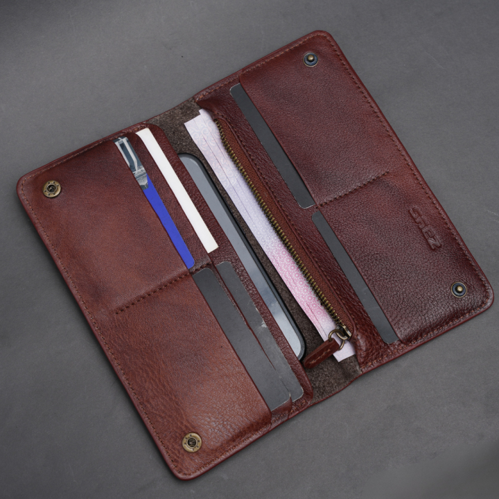 Zays%20Premium%20Genuine%20Leather%20Long%20Wallet%20for%20Men%20&%20Women%20%7C%20Elegant%20Design,%20Spacious%20Card%20&%20Mobile%20Slots%20%7C%20Durable%20Full-Grain%20Leather%20Chocolate%20-%20Image%202