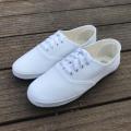 Guotu Qingdao Global Court Sneakers White Shoes Women's Canvas Shoes White Sneakers White Shoes Work Shoes Practice Shoes.