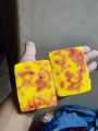 pipasa real saffron handmade goat milk soap 90gm. 