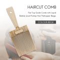 【The Edge of Beauty】Flat Top Guide Comb with Bubble Level. 