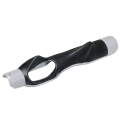 Golf Grip Training Aid Golf Club Handle for Swing Grip Trainer Left Right Hand Practice Aid,Black.
