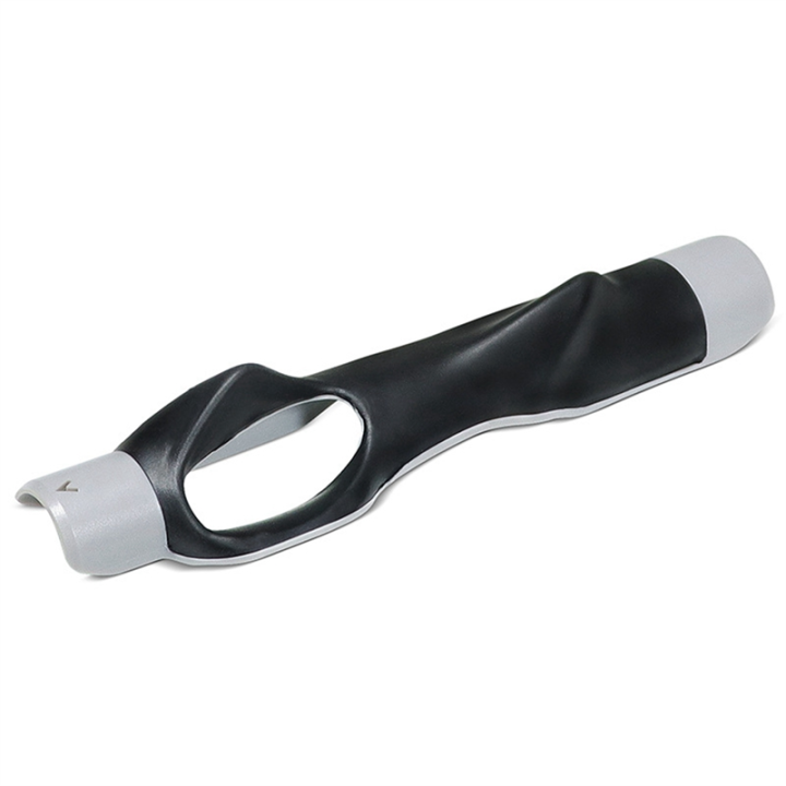 Golf%20Grip%20Training%20Aid%20Golf%20Club%20Handle%20for%20Swing%20Grip%20Trainer%20Left%20Right%20Hand%20Practice%20Aid,Black%20-%20Image%204