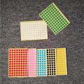 1PC Sheet 10mm Round Stickers Sticky Dots Colored Circle Labels.