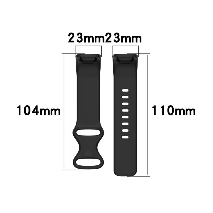 Watch%20Strap%20For%20Fitbit%20Charge%205%20Silicone%20Watch%20Band,%20Size:S%20-%20Image%206