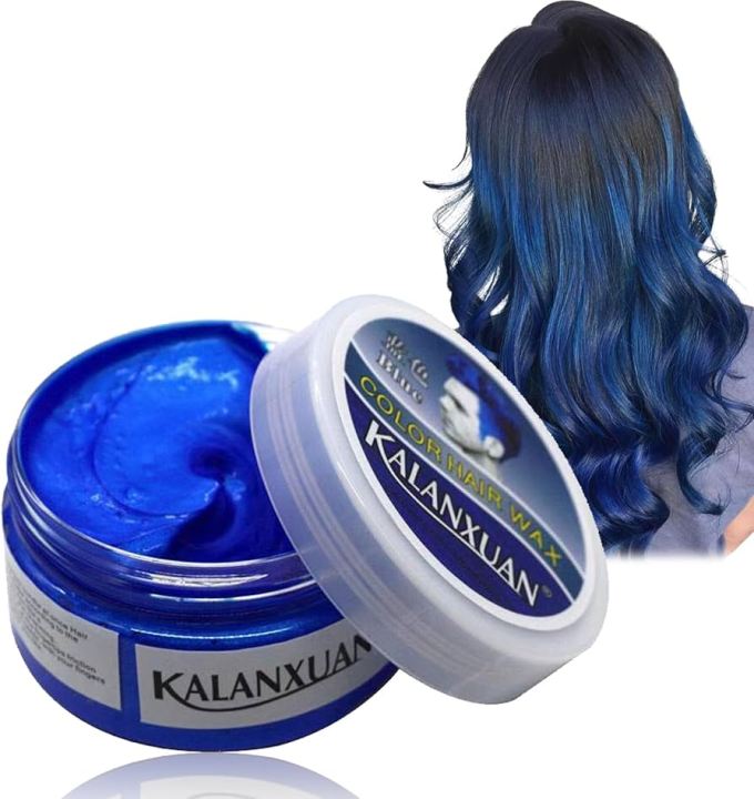 Color%20Hair%20Wax%20Gel%20Temporary%20Mud%20Pomade%20Pewarna%20Lilin%20Rambut%20Sementara%20One%20Time%20Change%20100ml%20-%20Image%209