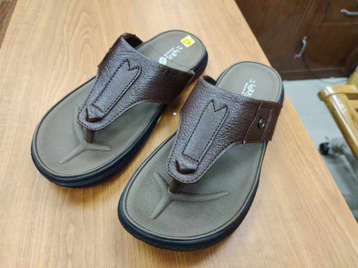 Soft%20Comfortable%20Leather%20Sandals%20for%20Men.%20Light%20Weight%20Lotus%20Stylish%20Fashionable%20Soft%20%20Leather%20Sandal%20Shoes%20For%20Men.%20Black%20&%20Chocklet.%20Lotus%20Shoes%20Model:%20A68.%20-%20Image%206