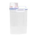 LALA Portable Plastic Kitchen Container Grain Storage Case Bean Rice Storage Box.