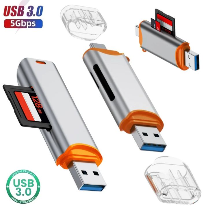 CASIFY%20CR01%20USB%203.0%20Type%20C%20SD%20TF%20Card%20Reader%20USB3.0%20Type%20C%20Multifunctional%20Multi%20port%20Card%20Reader%20Flash%20Drive%20Adapter%20For%20PC%20mobile%20card%20reader%20card%20reader%20type%20c%20card%20reader%20all%20in%20one%20-%20Image%202