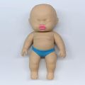 Kawaii 2 Items/ Lot Kids Toys Soft Squishy Figures Baby Dolls Mini Reborn Doll Stress Relief Toy For Children's Birthday Present. 