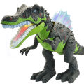 Large Electric Dinosaur Toy Jurassic Park World Walking Dinosaur Robot With LED Light Sound Tyrannosaurus Rex Toys For Boys Kids LaoXzhongX. 