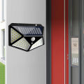 2Pcs 100 LED Solar Power Wall Light Motion Sensor Waterproof Lamp Outdoor light Simple Fidelity design. 