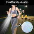 Outtobe Headlamp Multifunctional Headlight Mini Night Running Lights Sports Chest Lamp Outdoor Waterproof Headlamps Emergency Light with Magnetic Clip for Jogging Fishing Hiking.