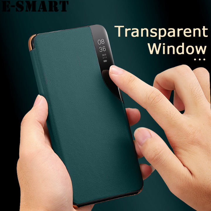 Phone%20Flip%20case%20Samsung%20Galaxy%20S10%20Plus%20Clear%20Window%20View%20Smart%20Transparent%20PU%20Leather%20Stand%20Holder%20Phone%20case%20for%20Samsung%20S10%20Plus%20Flip%20Back%20cover%20cases%20-%20Image%205