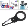 Silicone Water Bottle Holder Drink Mountaineering Carabiner Buckle Clip Traveling Outdoor Camping. 