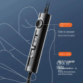 New Android Wired In-Ear Headset Dedicated Dual-Speaker Smartphone Headset Line Control Tuning. 
