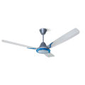 Click Camellia Ceiling Fan 56" Silver Blue.