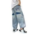 Kids Boys Jeans Pants Summer Korean Fashion Children's Clothing Loose Trousers Boys Denim Trousers for Teen Boys Outfits Trendy. 