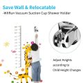 2X 5 Mode Angle Adjustable Shower Head Holder, Super Power Vacuum Suction Cup Handheld Shower Bracket. 