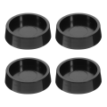 Non-Skid Furniture Rubber Caster Cups Coasters Furniture Wheel Stoppers Table Chair Leg Caps Covers Silent Brake Protection. 