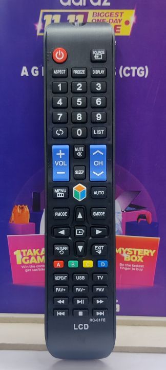 01fe led টিভি রিমোট।