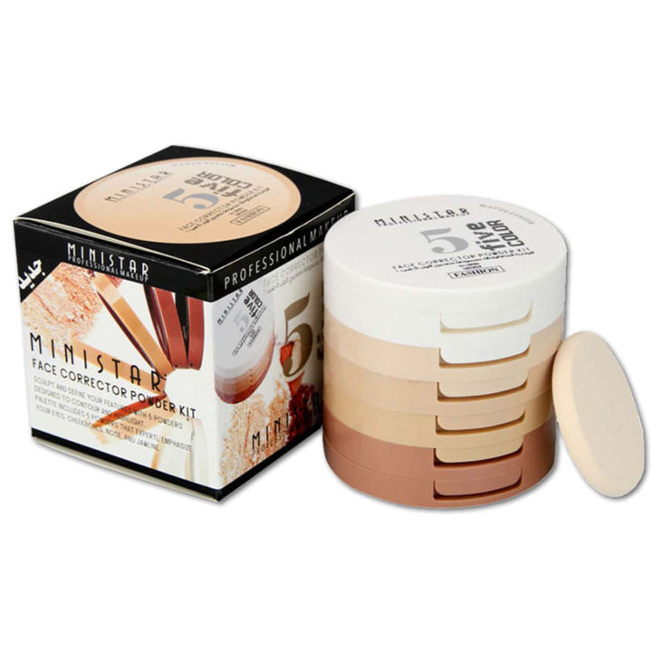 Ministar%20Contour%20Powder%20Concealer,%20Oil%20Control,%20Long-Lasting%20Set,%20Dry%20Oil%20Skin,%20Waterproof%20Non-Flaking%205-in-1%20Powder%20-%20Image%205