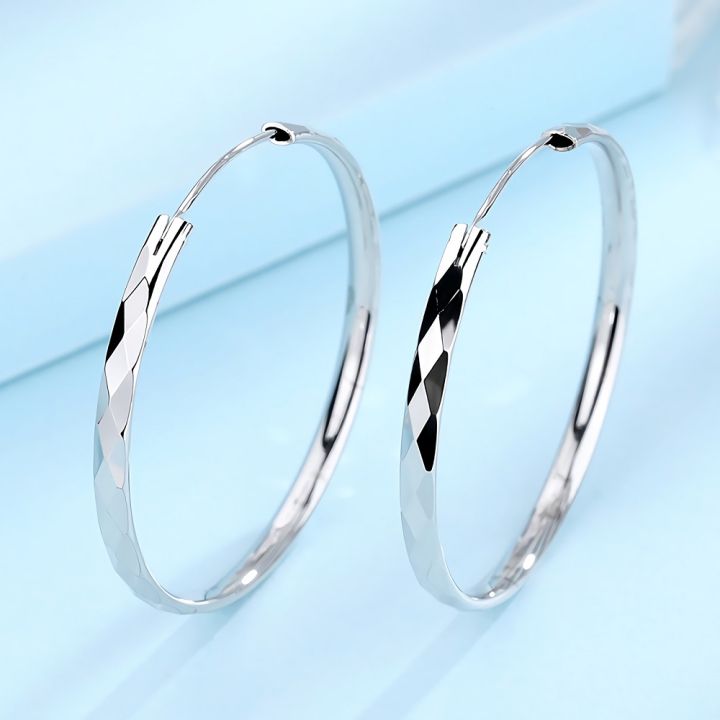 Fine%20925%20Sterling%20Silver%20Luxury%205CM%20Big%20Circle%20Hoop%20Earrings%20for%20Women%20Charms%20Original%20Designer%20Party%20Wedding%20Jewelry%20Gifts%20-%20Image%204