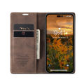 High Quality Retro Magnetic Flip Leather Case For Apple iPhone 14 Pro Max Phone Case Wallet Card Cover.
