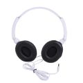 Flexible Wired Headphones Music Stereo HiFi Sound Foldable Headphones Noise Cancelling 3.5mm Over Ear Headset. 