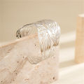 Metal Hollow Flower Leaf Bangle Women Open Adjustable Wide Cuff Bracelet Jewelry STARLITE.