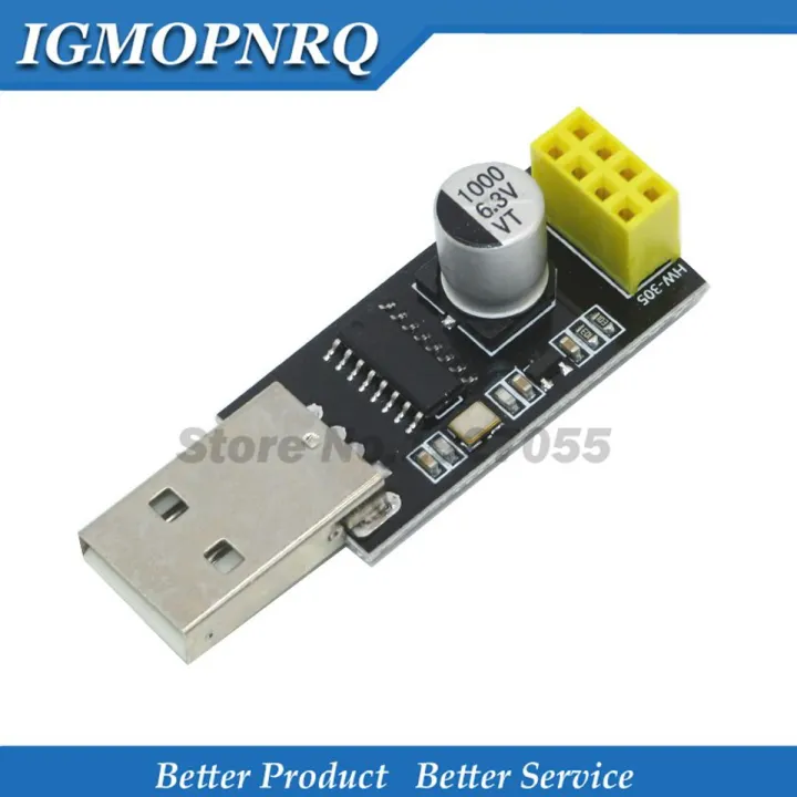 ESP01 Programmer Adapter UART GPIO0 ESP-01 Adaptaterr ESP8266 USB to ESP8266 Serial Wireless Wifi Developent Board Module