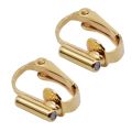 【Beiver Jewelry Store 】1 Pair Clip-on Earring Jewelry Findings for None Ears.
