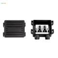 6pcs Connectivity PV Solar Junction Box with 2 Diodes for 50w-170w 6A Solar Panel. 
