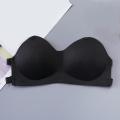 Women Tube Tops Strapless Bra Wrap Bandeau Unlined Seamless Breathable Comfortable Underwear Tops.