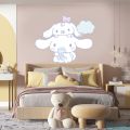 Sanrio Cinnamoroll Wall Paper Cartoon Anime Cinnamoroll Wall Sticker Girls Bedroom Window Car Waterproof Self Adhesive Sticker. 