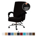 Velvet Home Office Chair Covers Stretchable Computer Desk Chair Covers Mid - High Back Universal Executive Boss Chair Covers. 