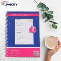 Business Receipt Book 200 Sets 2-part Carbonless Receipt Book Spiral Bound Money Rent Receipts Clear Print Smooth Writing Consecutively Numbered Ideal for Southeast Asian Buyers Spiral Receipt Book.