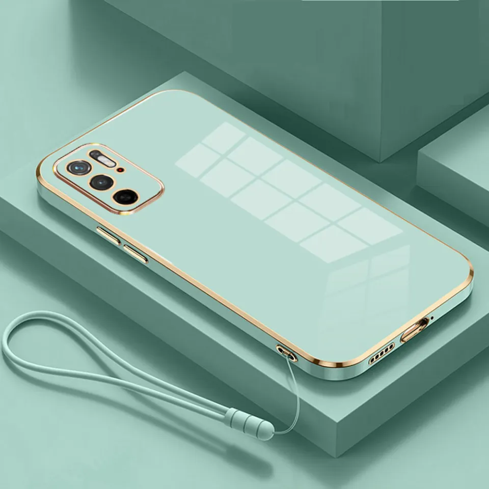 QiongniAN Cover per Xiaomi Poco M3 PRO 5G,Custodia in Pelle Custodia per Xiaomi Redmi Note 10 5G M2103K19G / Poco M3 PRO 5G M2103K19PI M2103K19PG Custodia Cover Case Green