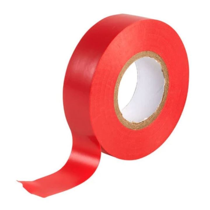 PVC Tape for Electrical Insulation and Tenis Ball - Red