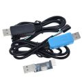【YIYANGMAOYI111】PL2303HX/PL2303TA USB To RS232 TTL Converter Module with Cover PL2303HX for arduino download cable. 