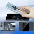 Premium Tempered Glass For Samsung Galaxy S24 Ultra S24+Plus Privacy Dust Bubble Free Screen Protector S24Ultra Protective Glass. 