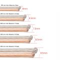 Musical Sound 12 14 AWG Gauge Pure Copper Stereo Audio Speaker Wire Cable Car Audio and Home Theater Speaker Wire Cable. 