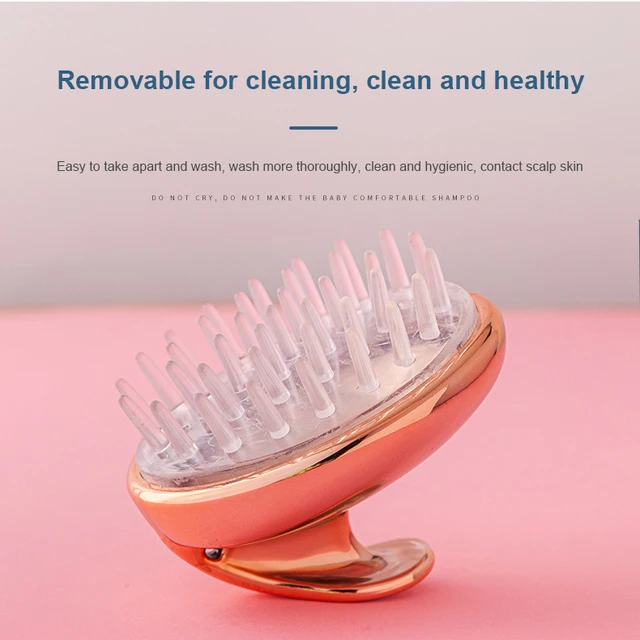 Silicone Shampoo Brush and Sculp Massager