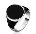 Stainless Steel Finger Ring for Men Stylish Fashion Accessory Durable and Sleek. 