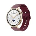 18mm Silicone Bracelet for Huawei Watch GT 4 41mm Strap Sport Accessories Replacement Wristband for Huawei Talkband B5 Band.
