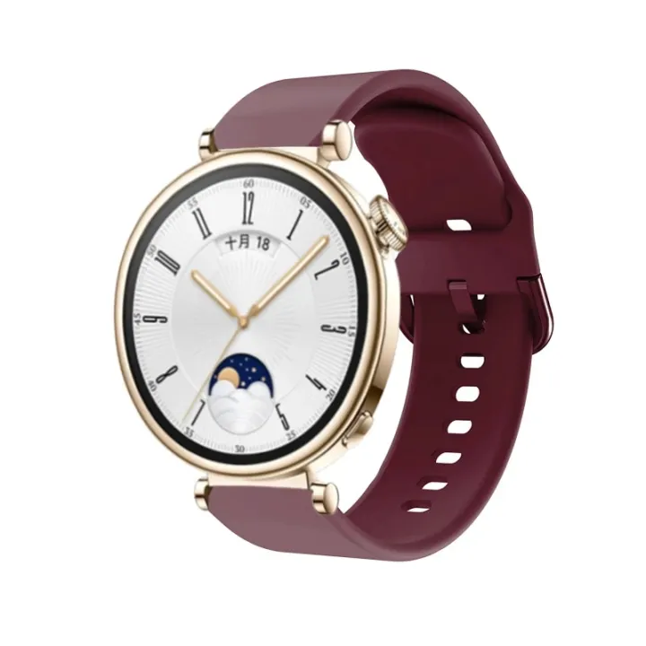 18mm%20Silicone%20Bracelet%20for%20Huawei%20Watch%20GT%204%2041mm%20Strap%20Sport%20Accessories%20Replacement%20Wristband%20for%20Huawei%20Talkband%20B5%20Band%20-%20Image%202
