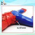 Spiderman Crawling Holding Gun Action Toy with Lights & Sound for Kids 2-6 Years. 