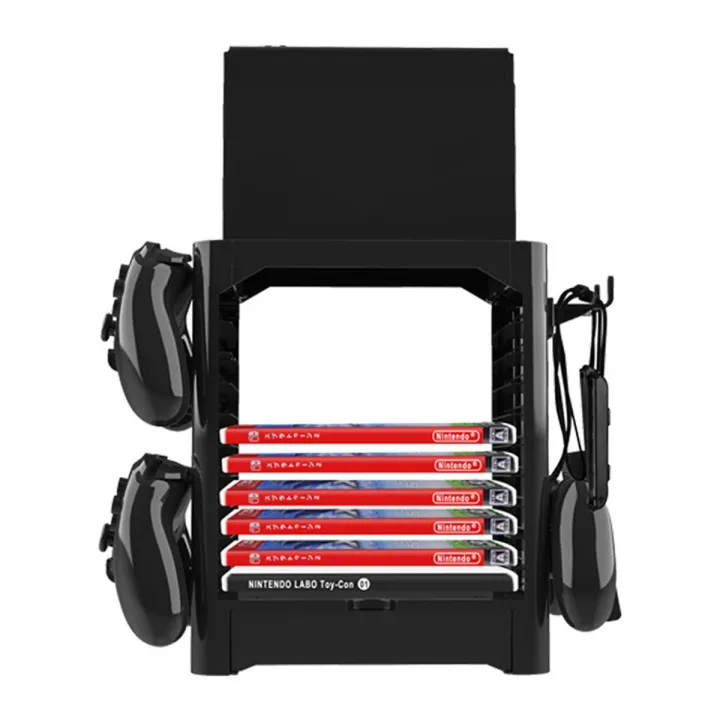 Nintendos%20Switch%20Console%20Accessories%20Case%20Storage%20Stand%20Nintendo%20Switch%20Game%20Disc%20Controller%20Holder%20Tower%20Professional%20safety%20design%20-%20Image%202