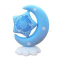 Mini USB rechargeable small fan children's handmade DIY body small cute portable fan.