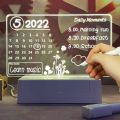 Led Message Board Usb Night Light Note Board With Pen Drawing Board Notepad Holiday Light Children Girlfriend Gift Night Lamp. 